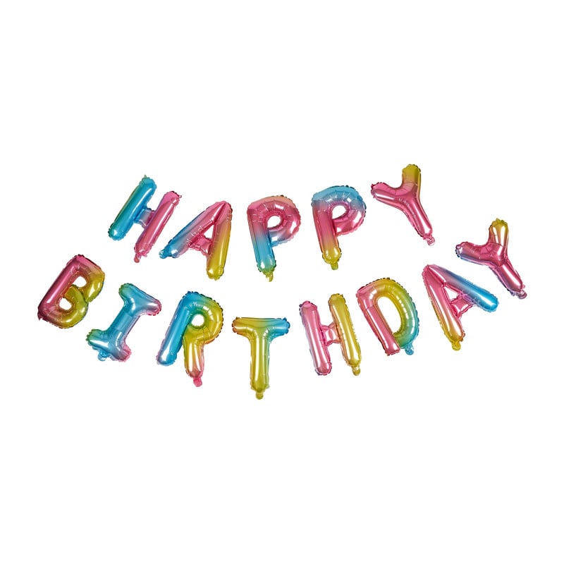 Folieballon - Happy Birthday