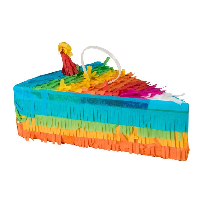 Pinata taartstuk - 25x16x10 cm