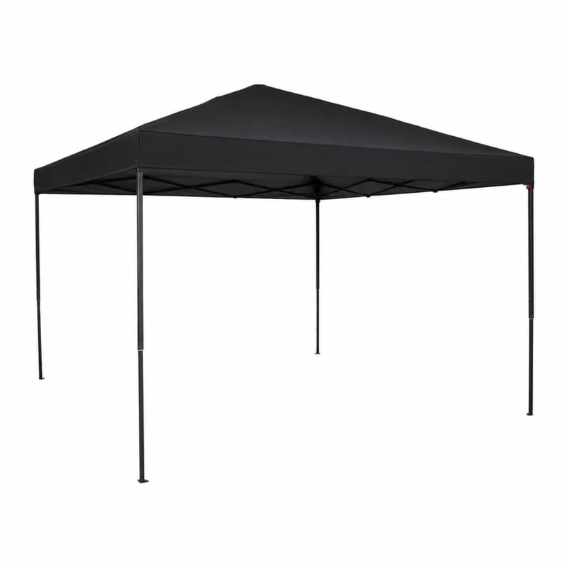 Partytent easy-up - zwart - 3 x 3 meter 