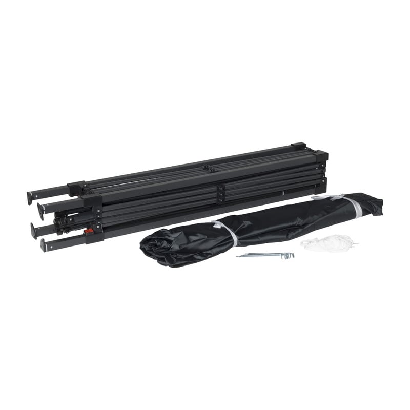 Partytent easy-up - zwart - 3 x 3 meter 