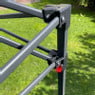 Partytent easy-up - zwart - 3 x 3 meter 
