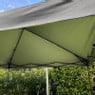 Partytent easy-up - zwart - 3 x 3 meter 
