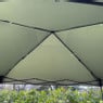 Partytent easy-up - zwart - 3 x 3 meter 