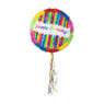 Piñata happy birthday - multikleur - ø44x9 cm