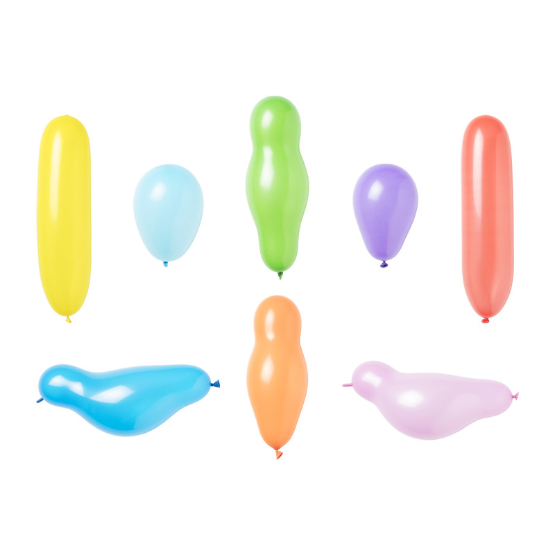 Partyballonnen - multikleur - set van 25