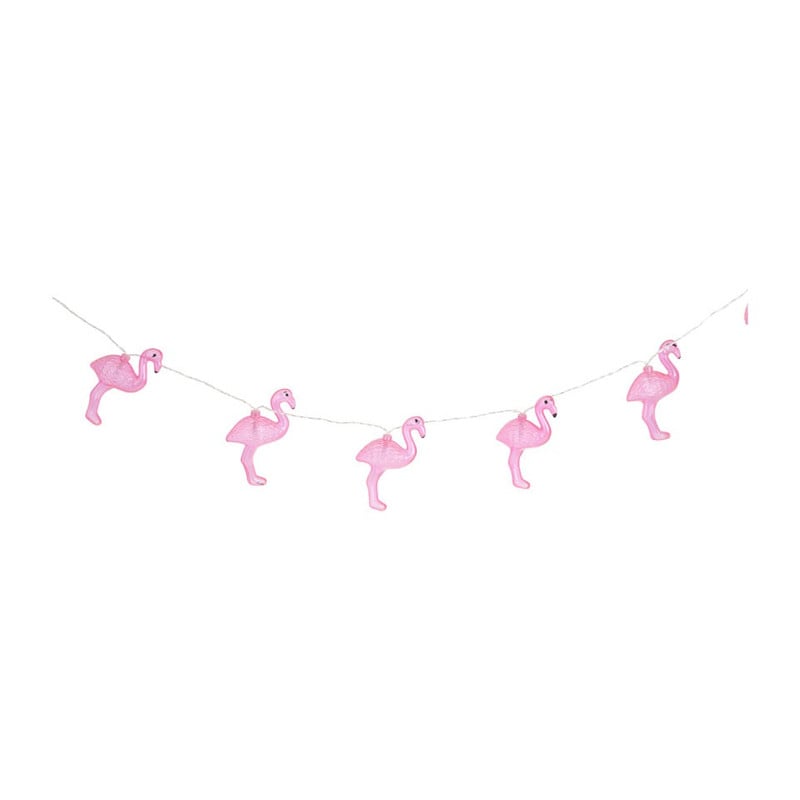 Verlichting met flamingo's - 10 lampjes