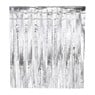 Backdrop - zilverkleurig - 180x200 cm