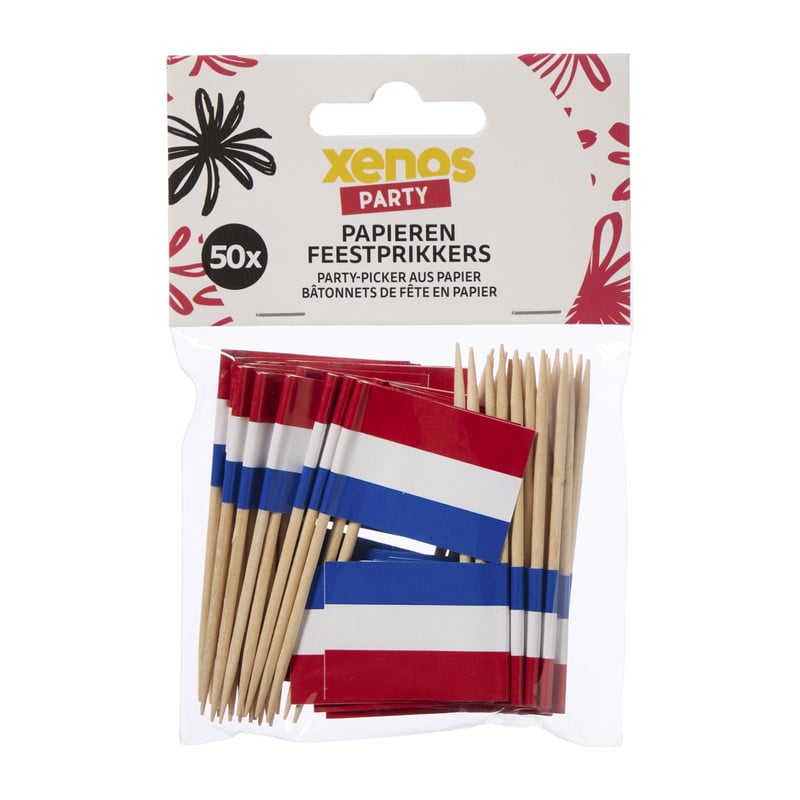 Cocktail prikkers Holland - set van 50
