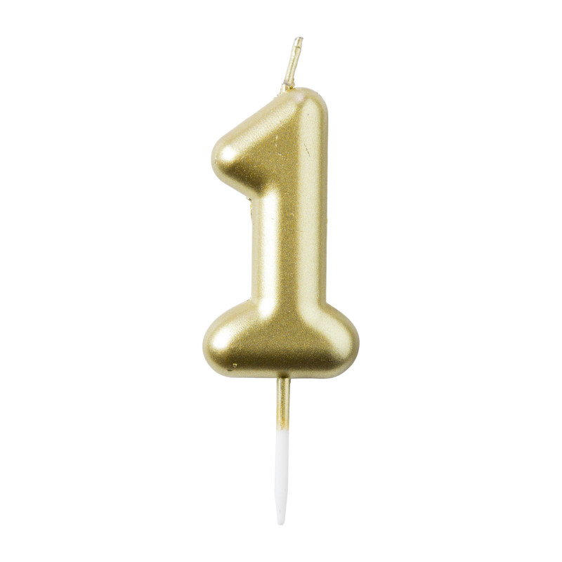 Cijferkaars 1 - goud