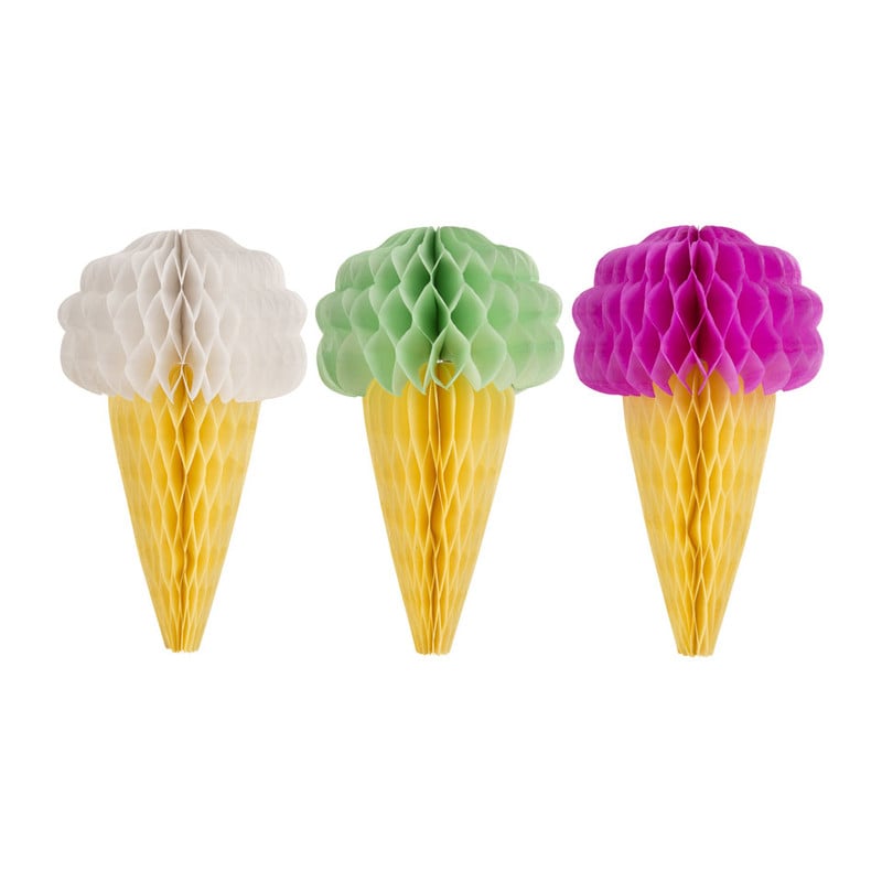 Honeycomb ijsje - set van 3