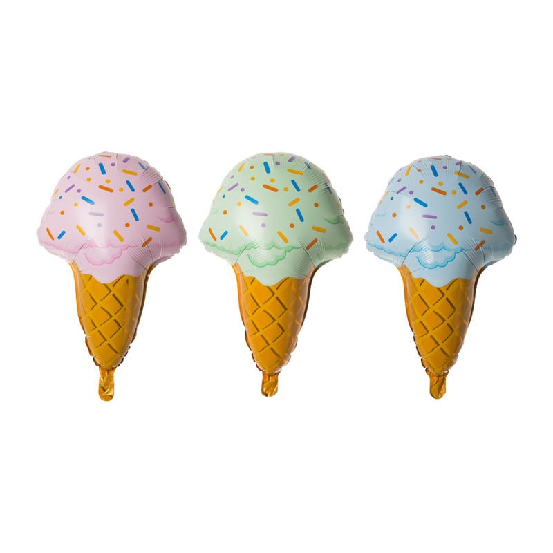 Ballonnen ijsje - set van 3