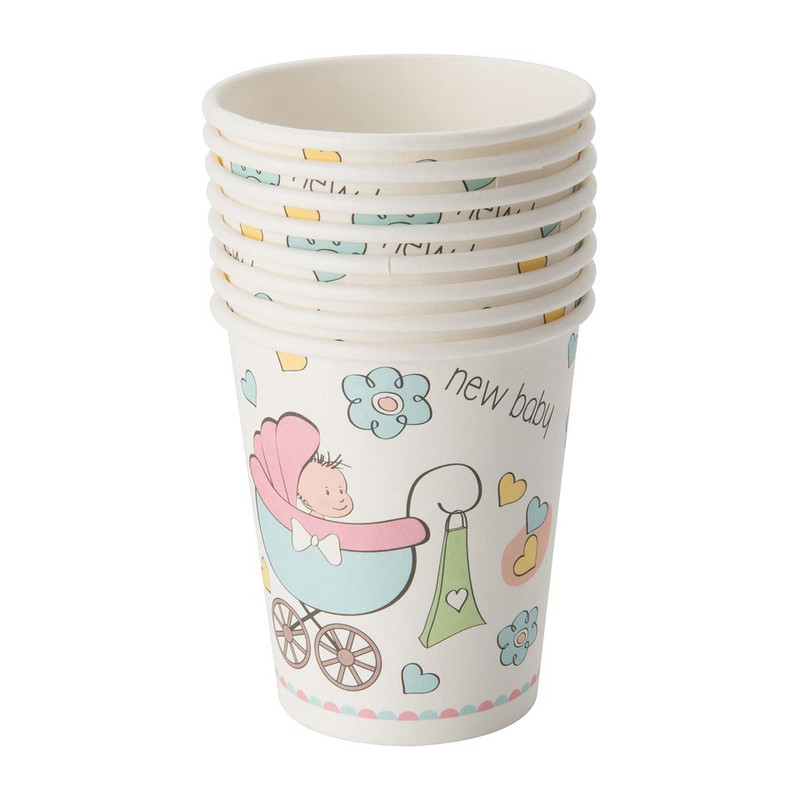 Bekers new baby - set van 8