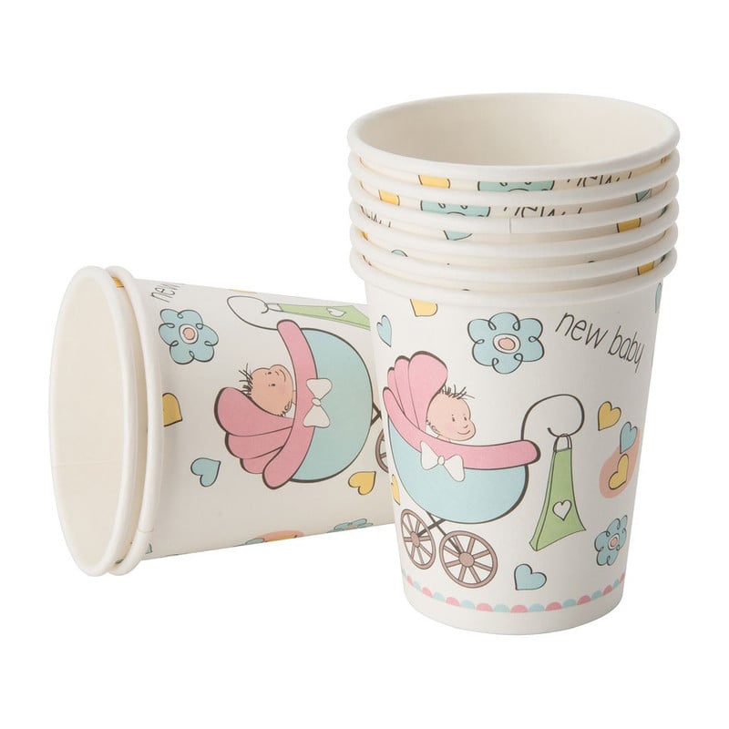 Bekers new baby - set van 8