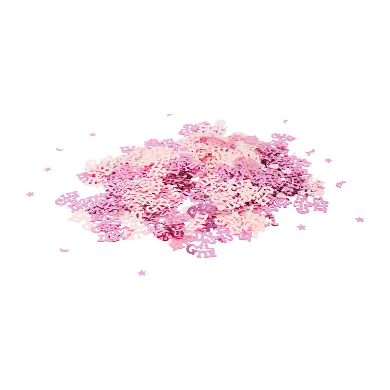 Tafelconfetti roze - 14 g