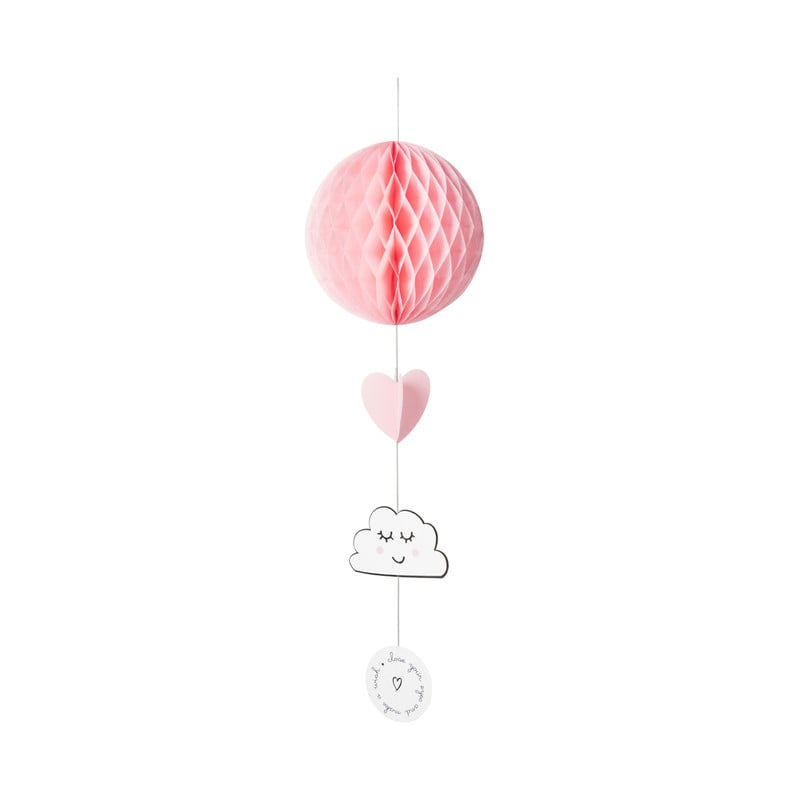Honeycomb wink - roze