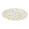 Bord wink - 23 cm - wit - set van 8