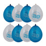 Ballon 30 jaar - set van 8