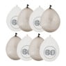 Ballon 60 jaar - set van 8