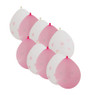 Ballon stip - roze - set van 10