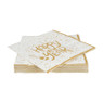 Servetten happy new year - 33x33 cm - set van 20
