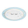 Bord Wink blauw - set van 8 - ø23 cm