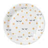 Bord Wink wit - set van 8 - ø23 cm