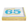 Servetten 65 jaar - 20 stuks