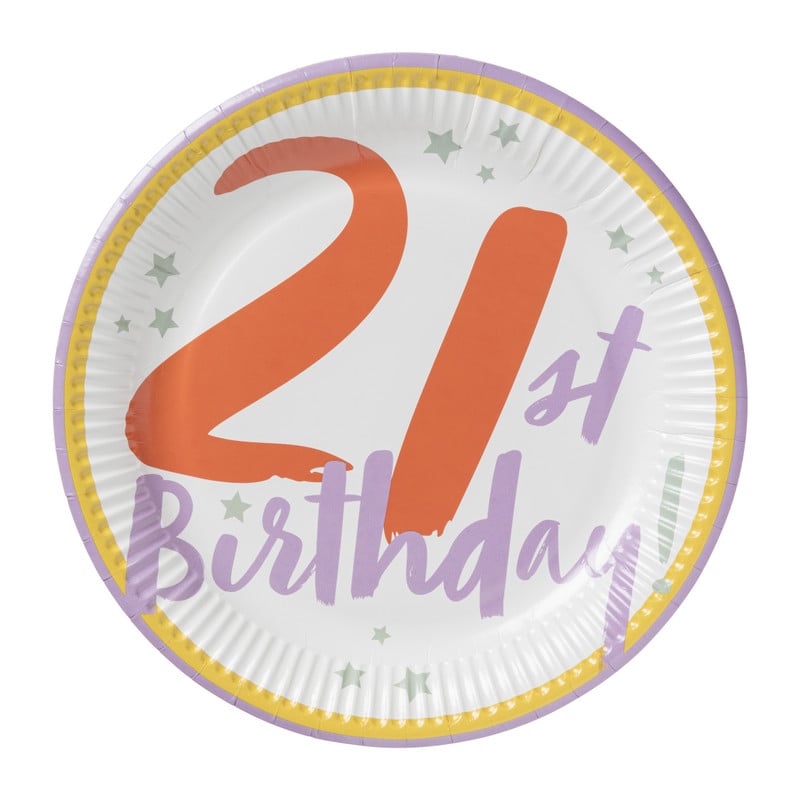 Borden 21 jaar - 8 stuks