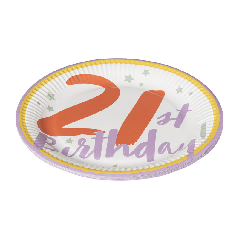 Borden 21 jaar - 8 stuks