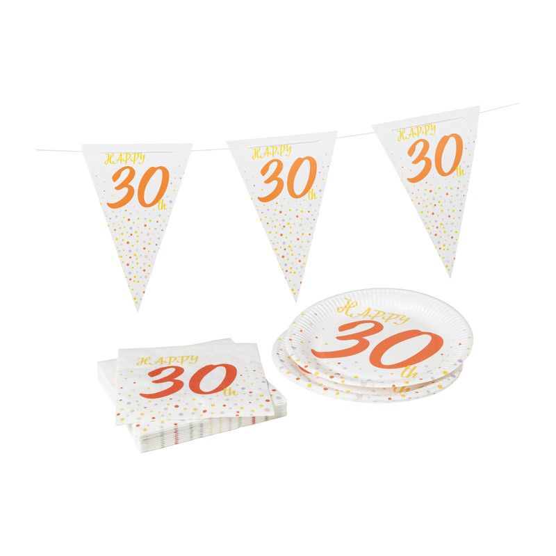 Borden 30 jaar - 8 stuks