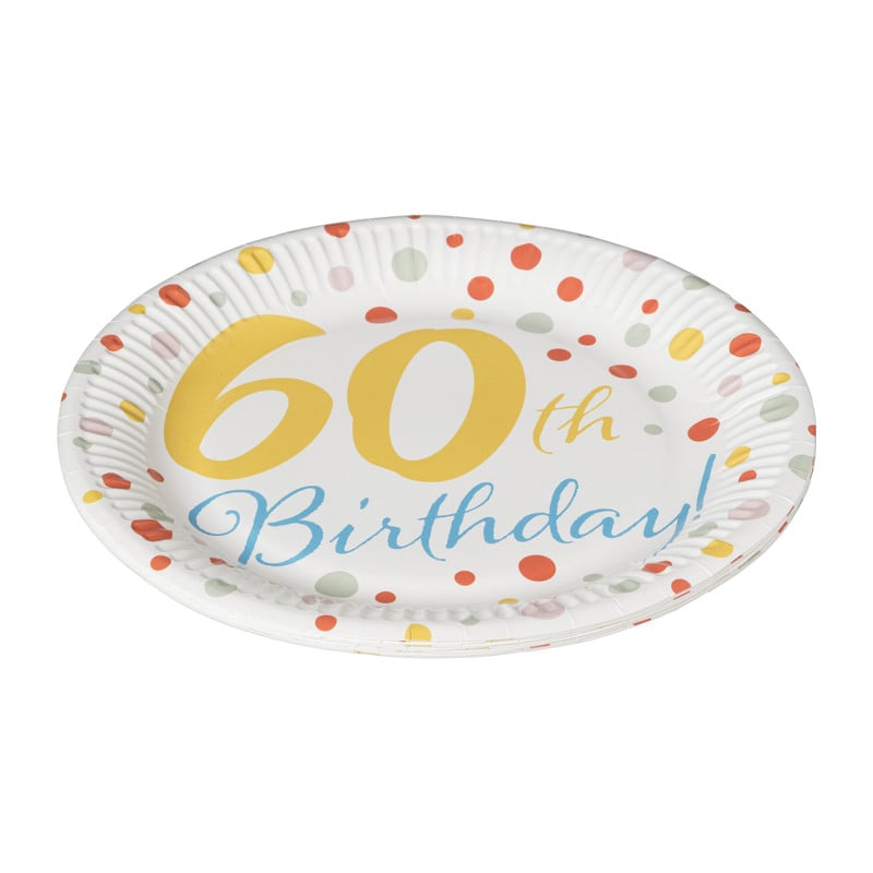Borden 60 jaar - 8 stuks