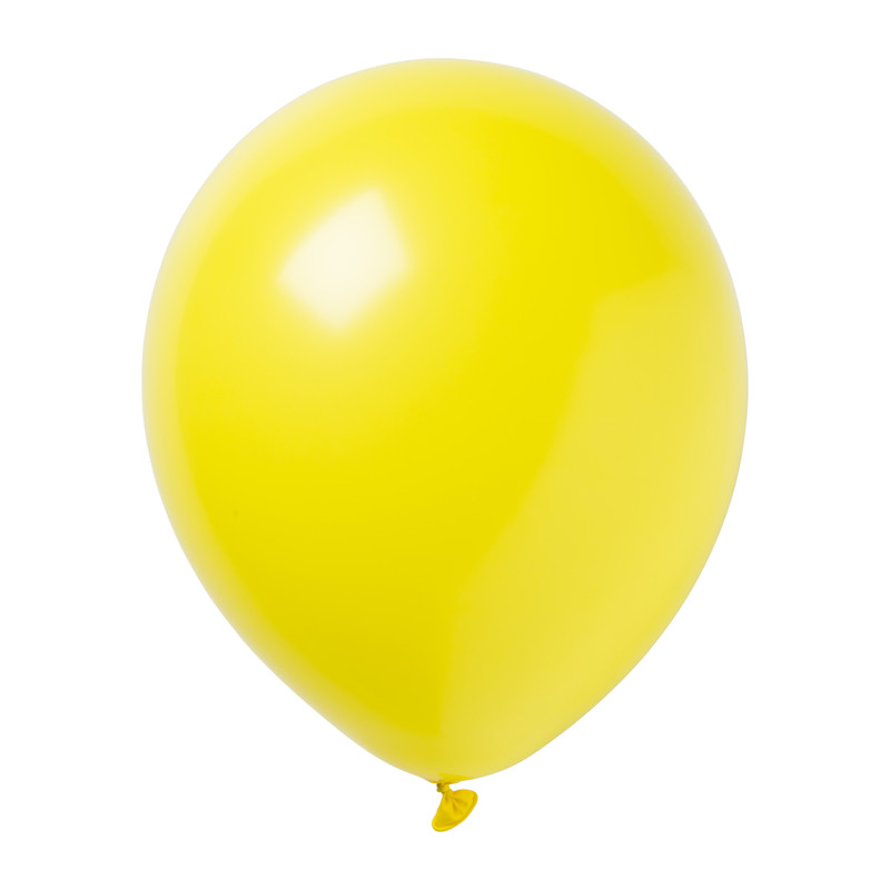 Ballonnen kleuren mix - geel/paars/roze/oranje - set van 8