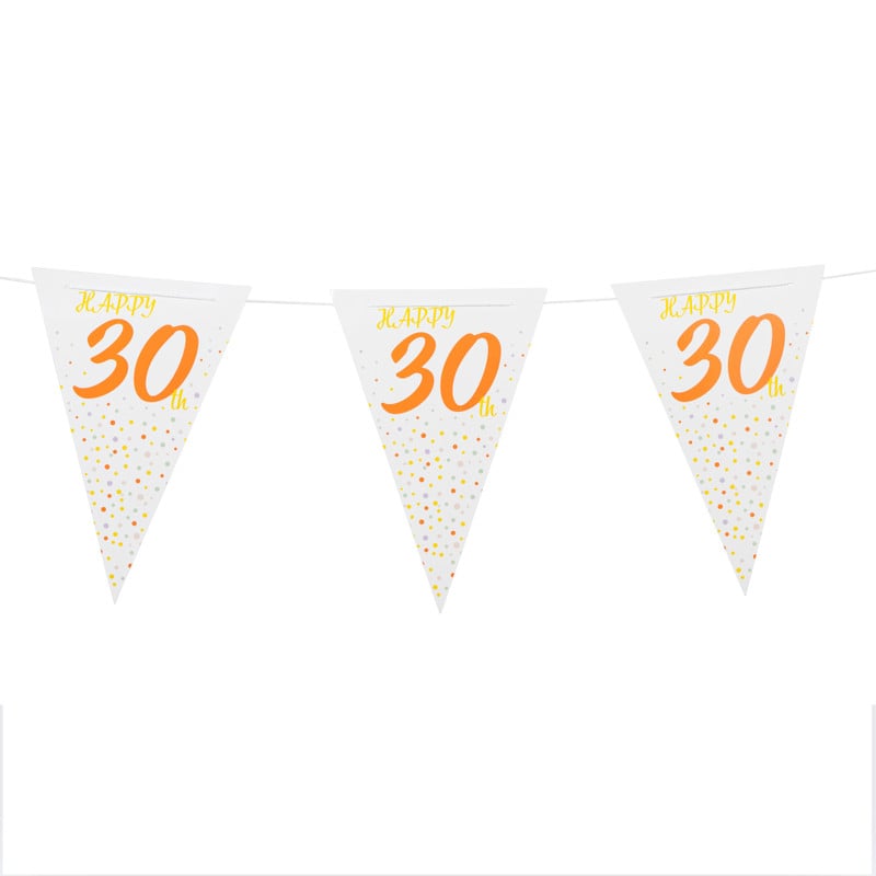 Vlaggenlijn 30 jaar - 10 m