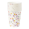 Bekers stipjes - papier - set van 8 