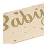 Tafelkleed baby - bruin/goud - 136x220 cm