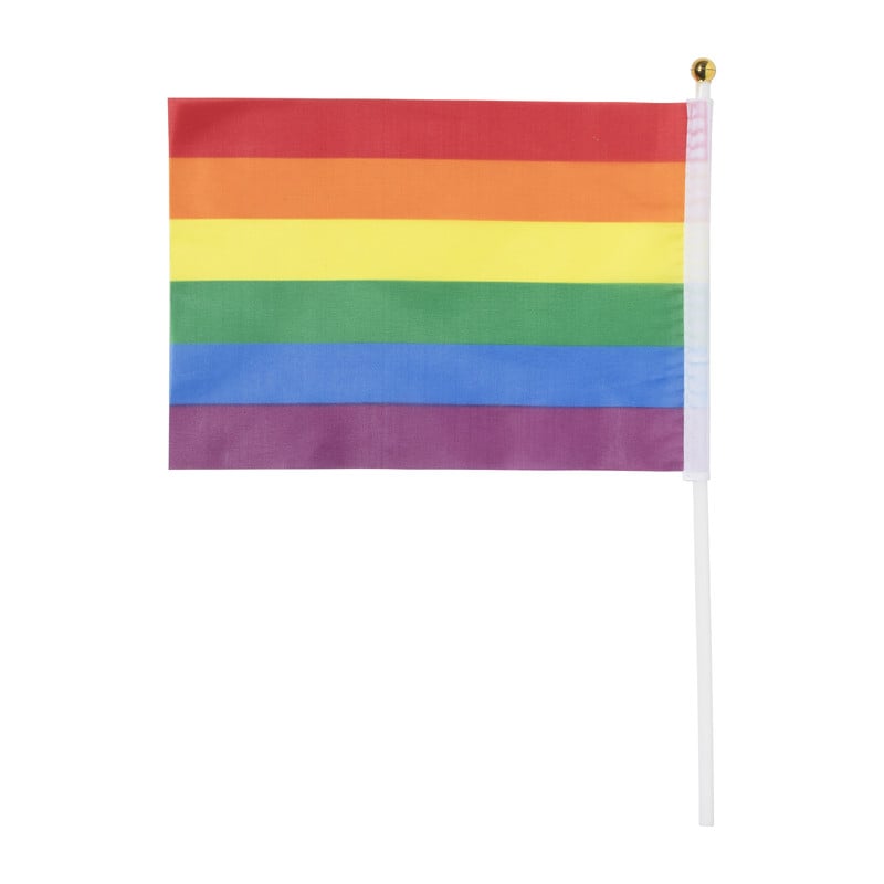 Vlaggetje - regenboog