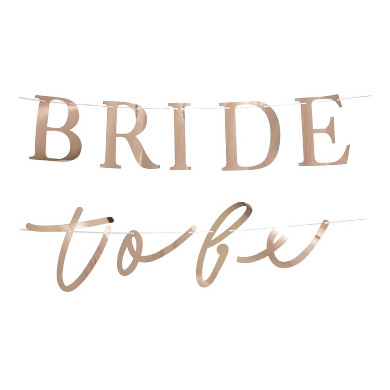 Slinger Bride To Be - papier - 2 meter