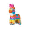 Piñata ezel XL - multikleur - 45x30x10 cm