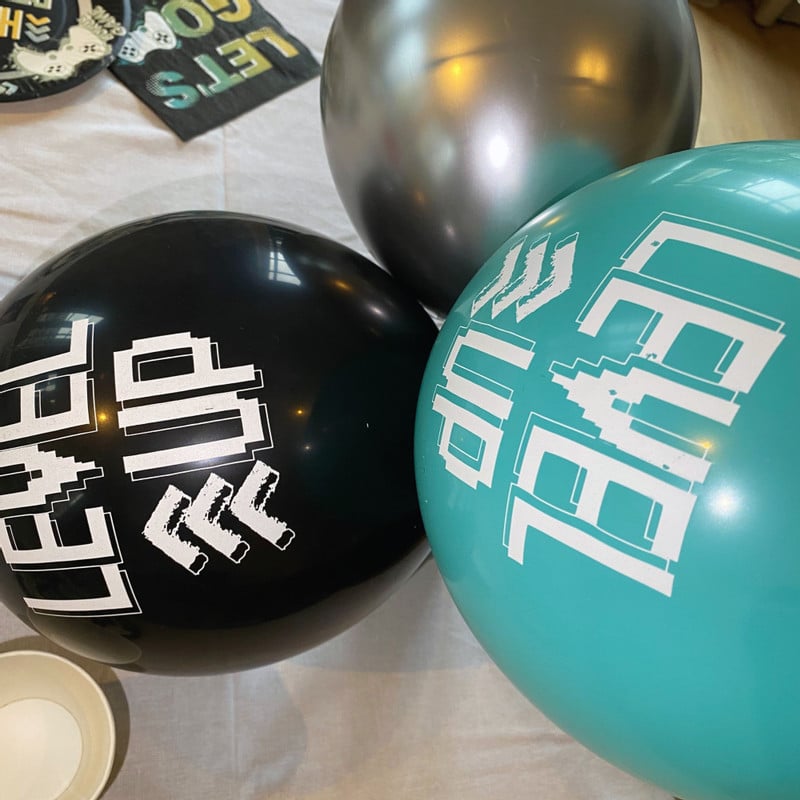 Ballonnen level up - set van 6