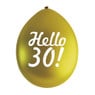Ballon 30 jaar - set van 9