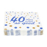 Servetten 40 never looked so good - set van 16