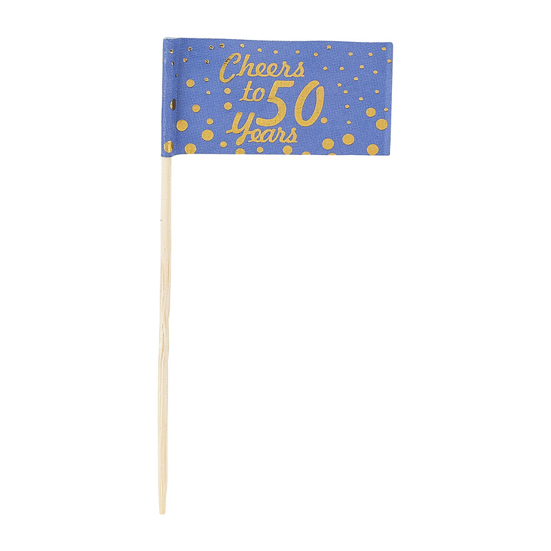 Prikkers 50 jaar - set van 16