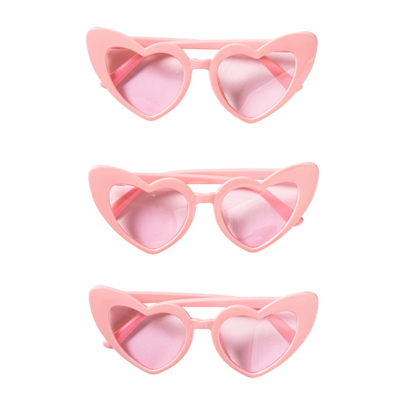 Party bril bride to be - roze - set van 3