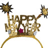 Tiara happy new year - goud/multikleur