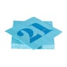 Servetten 21 jaar - blauw - set van 20