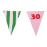 Vlaggenlijn 30 jaar - groen - 10 meter