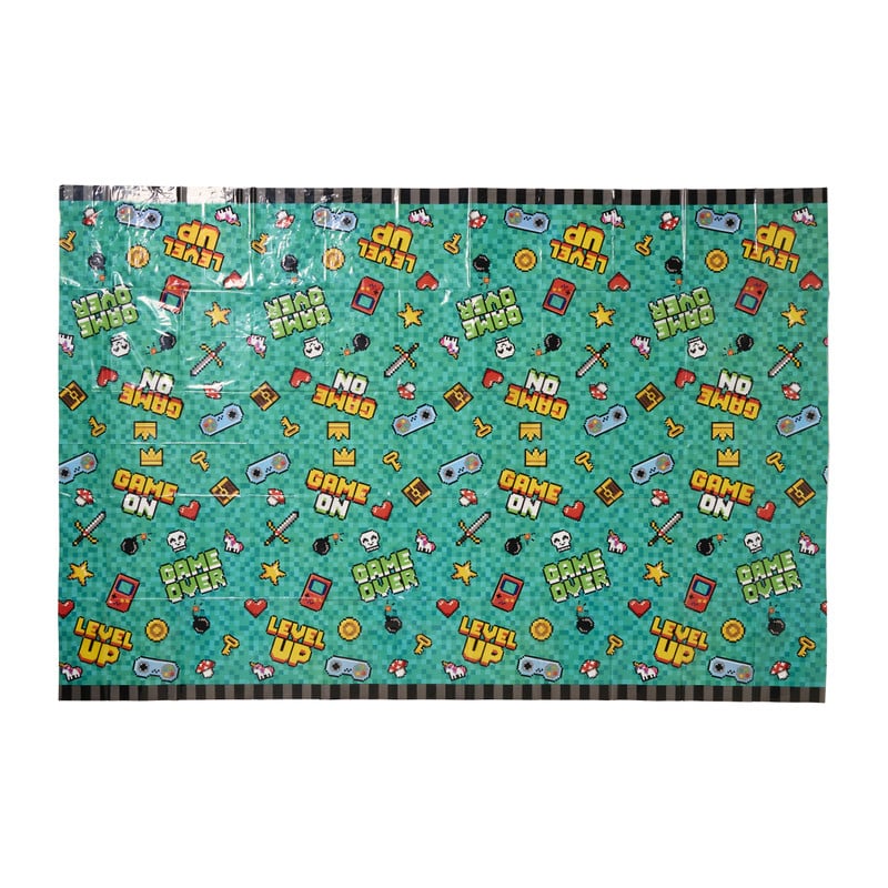 Tafelkleed game - multikleur - 120x180 cm
