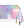 Tafelkleed iriserend - paars - 120x180 cm