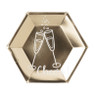 Bord cheers - ⌀18 cm - set van 8