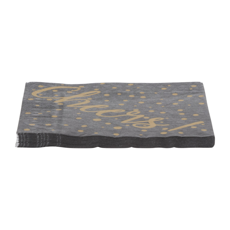Servetten cheers - 16.5x16.5 cm - set van 16